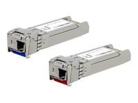 Ubiquiti U Fiber Single-Mode - Sfp (Mini-Gbic) Transceivermodul - 10Gbe - 10Gbase-Bidi (En Pakke 2)