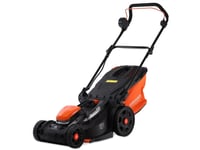 Yard Force Lm C34a-Eu, Handgräsklippare, 300 M², 34 Cm, 2,5 Cm, 7,5 Cm, Svart, Orange