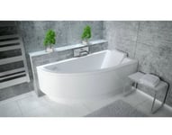 Baignoire d'angle ORIEGA 150 cm droite avec tablier