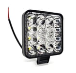 LED-työvalaisin IP67 2000lm 16 LED pieni 12-24V