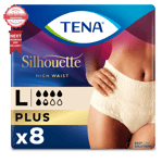 TENA Lady Silhouette Pants Plus - Large - Pack of 8