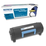 Refresh Cartridges Black 622H Toner Compatible With Lexmark Printers