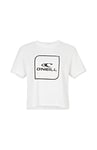 O'Neill Tees T-Shirt Cube à Manches Courtes Maillot de Corps Femme, 11010 Blanche-Neige, M-L