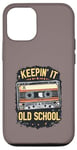 iPhone 12/12 Pro Keeping It Old School Vintage Music Hip-Hop 80s 90s Music Case