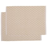 Recycled by Wille Ella Bordstablett 2-Pack Sand