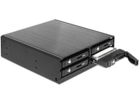 Delock 5.25" Mobile Rack for 4 x 2.5" SATA HDD / SSD - lagringsdrevhylse