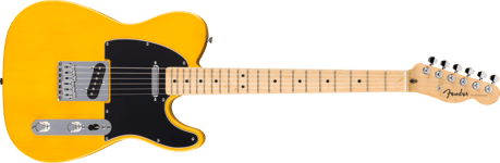 Fender Standard Telecaster MN Black Pickguard Butterscotch Blonde