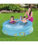 Bestway My First Fast Set Spray Paddling Assorted Pool 5ft x 15'', 477L - Blue - One Size