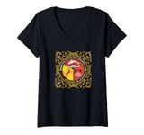 Womens Game of Thrones Riverland Houses V-Neck T-Shirt