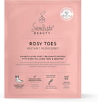 Seoulista Beauty Rosy Toes Instant Pedicure – at Home Foot Mask Treatment — Soot