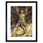 Wee Blue Coo William Blake Red Dragon Woman Clothed Sun 1805 Framed Print Picture F12X1927