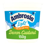 Ambrosia Light Devon Custard Pots, Traditional, Ready to Eat, 150 g (Pack of 1)