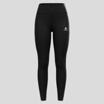 Odlo Essential Thermal Tights Str. L Dame - Varme og komfortable lange tights for kalde løpeøkter i svart