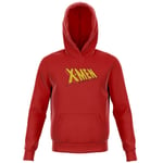 X-Men Retro Logo Kids' Hoodie - Red - 5-6 Years