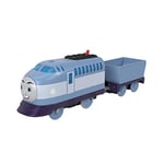 Thomas & Friends Motorized Toy Train Kenji Battery-Powered Engine with Tender for Preschool Pretend Play Ages 3+ Years, HHN40