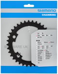 SHIMANO 105 FC-R7000 11-Spd 34-Teeth Chainring Y1WV34000 (50-34T)- Black