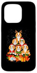 iPhone 15 Pro Cavalier King Charles Spaniel Merry Christmas Tree Lights Case