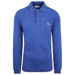 Lacoste Classic Fit Mens Blue Polo Shirt Cotton - Size 3XL