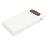 Power Bank Box Battery Charger Outer Case White 22.5W For Phone