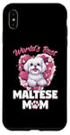 iPhone XS Max Maltese Dog Breed Pet World's Best Maltese Mom Case