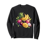 Fresh Tropical Fruits Exotic Fruits Sweatshirt