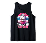 Moodeng Mudeng Cute Funny Viral Hippo Thai Thailand Zoo Meme Tank Top