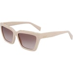 Lunettes de soleil Liu Jo  LJ793SR Lunettes de soleil, Beige/Marron, 57 mm