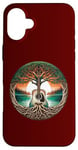 Coque pour iPhone 16 Plus Folk Music In Nature By A Lake Guitare acoustique hippie