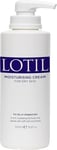 Lotil Moisturising Cream 500ml Pump - Antiseptic, Antibacterial, Non-Greasy