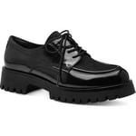 Ballerines Tamaris  lace-up formal shoes black