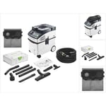 Cleantec ct 25 e Aspirateur mobile 1200 w 25 l ( 577498 ) + rs-st d 27/36-Plus Kit de nettoyage ( 577257 ) + LL-FIS-CT25 Longlife Sac filtrant (