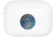 Shiro Earth Chargeur paysage continental am¿¿ricain, ¿¿tui de chargement pour Airpods Pro, bo?tier de chargement sans fil de remplacement, fonction d'appairage Bluetooth, batterie recharg