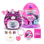 Rainbocorns Eggzania Mini Mania, (Zebra) Jouets pour Filles, peluche