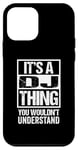 Coque pour iPhone 12 mini It's A DJ Thing You Wouldn't Understand Disc Jockey Radio