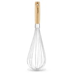 Culinare Naturals | C70010 | Fouet en Bambou et Acier Inoxydable | Ballon Fouet Cuisine | 34 cm x 9 cm