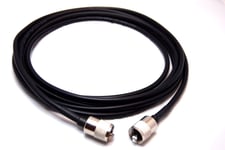 mini8 patch lead 3.65m 12'  50 Ohms rg8 cable 2 pl259 ham & cb Radio