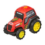 Nikko Road Rippers Flash Rides 20207 Traktor, Silber, 10 cm lang, Geländewagen, Druckknopf für coole Licht und Soundeffekte, Realistische Fahrgeräusche und Design, Für Kinder ab 3 Jahren, Inkl. Batterien