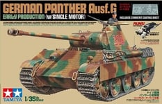 Tamiya 30055 Panther G Early (1 Motor) Tank Scale 1/35 Hobby Plastic Kit NEW