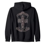 Guns 'n' Roses Appetite for Destruction Rock Music Band Zip Hoodie