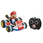 Nintendo Super Mario Kart 8 Mario Mini Anti-Gravity RC Racer 2.4Ghz, with full function steering create 360 spins, whiles and drift! - Up to 100 ft. Range - For Kids ages 4+