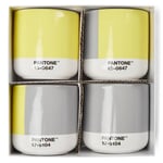 PANTONE Cortado-kopp, dobbeltvegg, 190ml, Illuminating & Ultimat