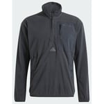 adidas City Escape Polar Fleece 1/2 Zip Top, storlek Medium