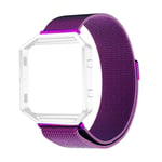 Fitbit Blaze laadukas ranneke - Tummanvioletti Violetti