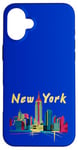 Coque pour iPhone 16 Plus Panorama urbain de New York