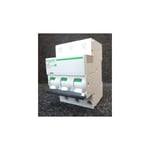 Schneider Electric - Disjoncteur 20A 3P courbe c 10kA bornes auto-vis modulaire Acti9 iDT40N xa Schneider