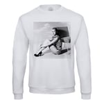 Sweat Shirt Homme Elizabeth Montgomery Actrice Star Hollywood Cinema