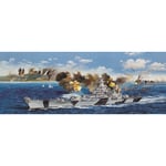 NAVE USS IOWA BB-61 KIT 1:200 Trumpeter Kit Navi Modellino