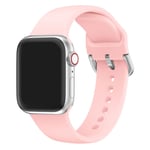 Apple Watch Series 5 40 mm klockarmband i silikon - Rosa