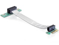 DELOCK – Riser Card PCI Express x1 > x1 with flexible cable 13 cm left insertion (41839)