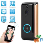 1080P Hd Wifi Video Door Bell Pir Phone Control Intercom Smart Doorbell(2 Part